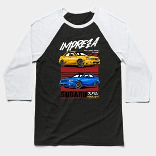 Impreza WRX Rally Car Baseball T-Shirt